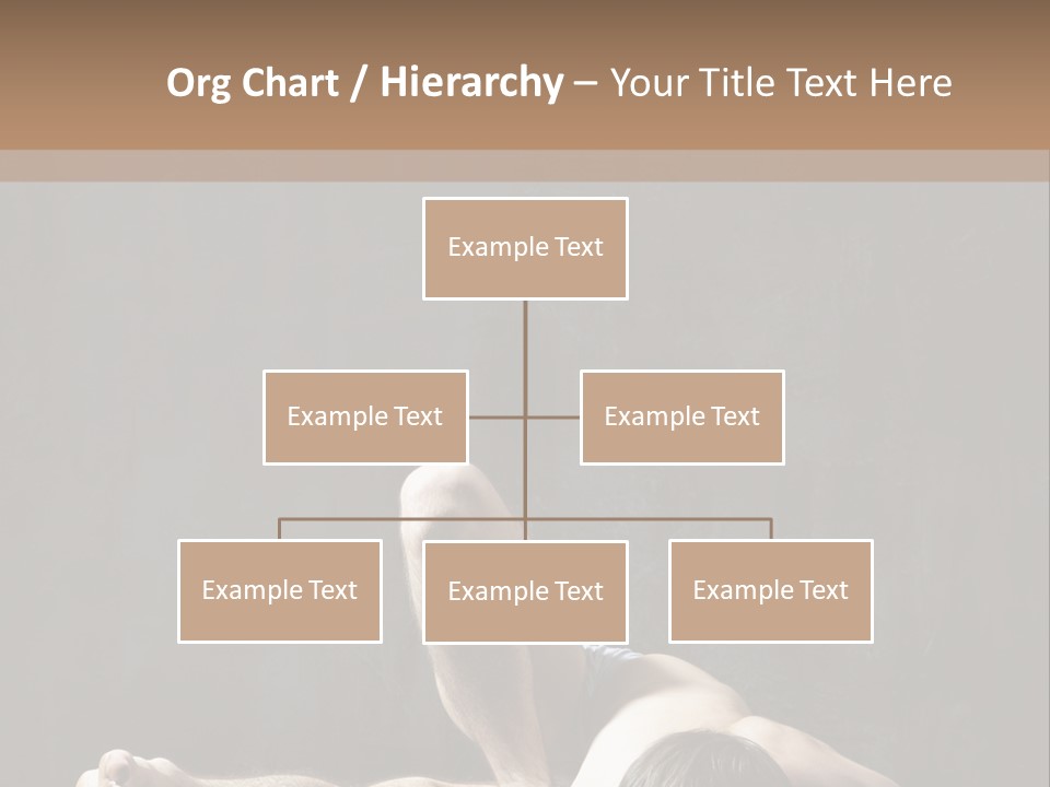 Stretching Practicing Man PowerPoint Template