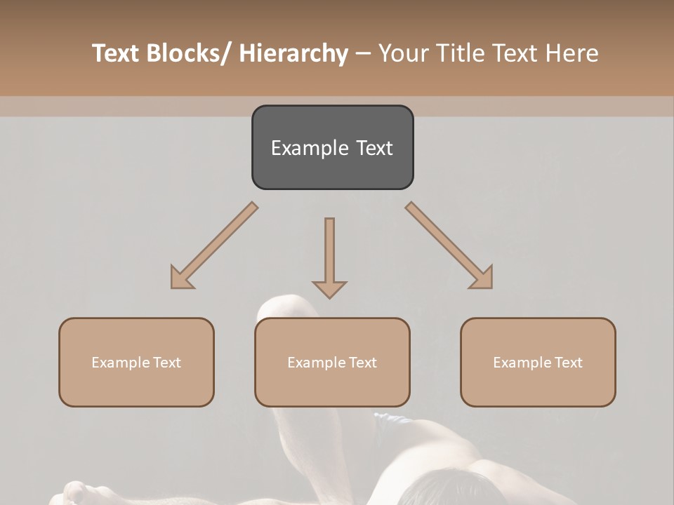 Stretching Practicing Man PowerPoint Template