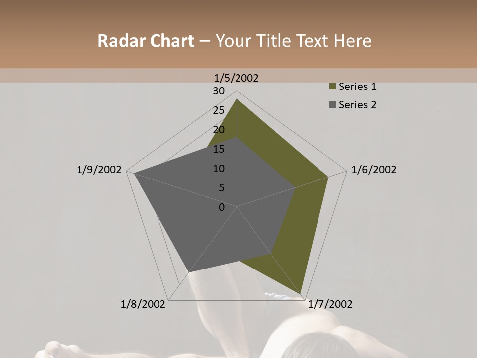 Stretching Practicing Man PowerPoint Template