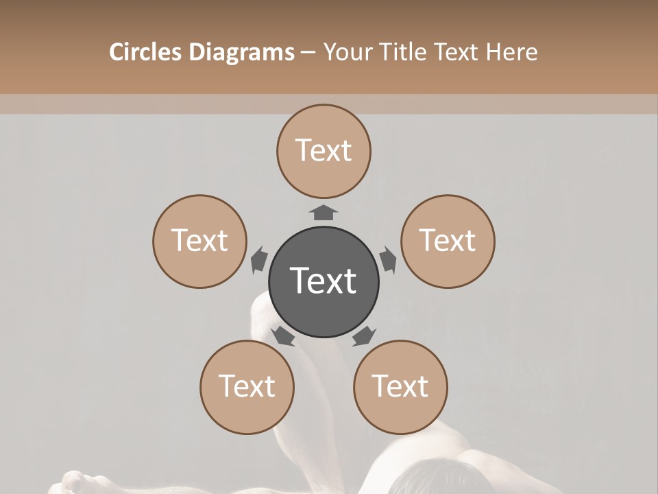 Stretching Practicing Man PowerPoint Template