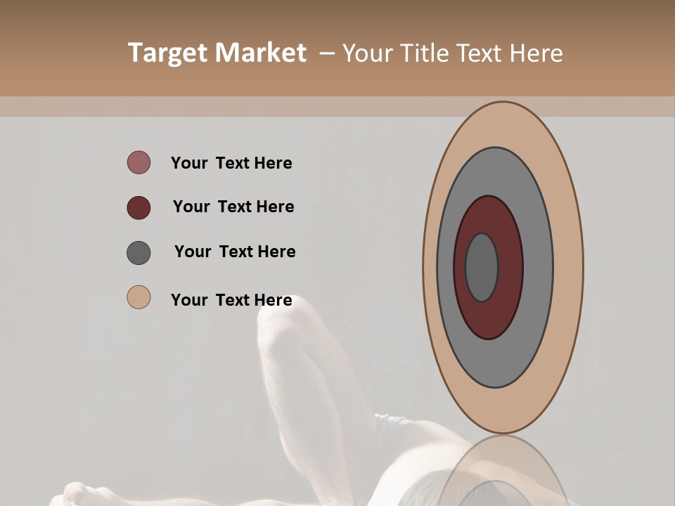 Stretching Practicing Man PowerPoint Template