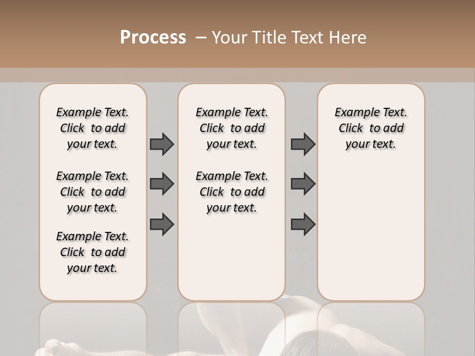 Stretching Practicing Man PowerPoint Template