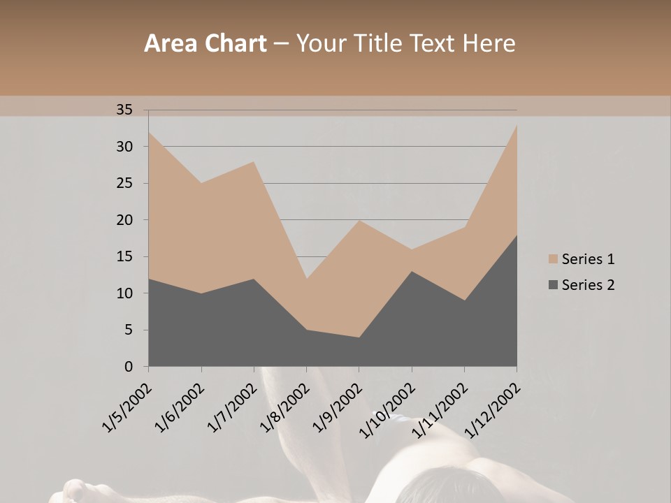 Stretching Practicing Man PowerPoint Template