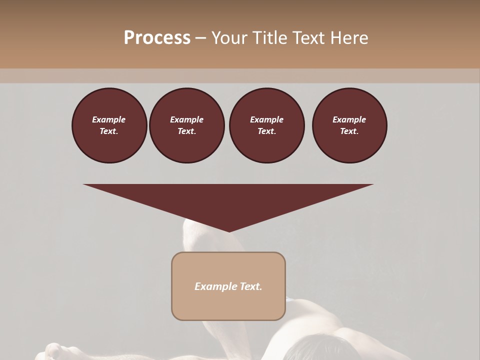 Stretching Practicing Man PowerPoint Template