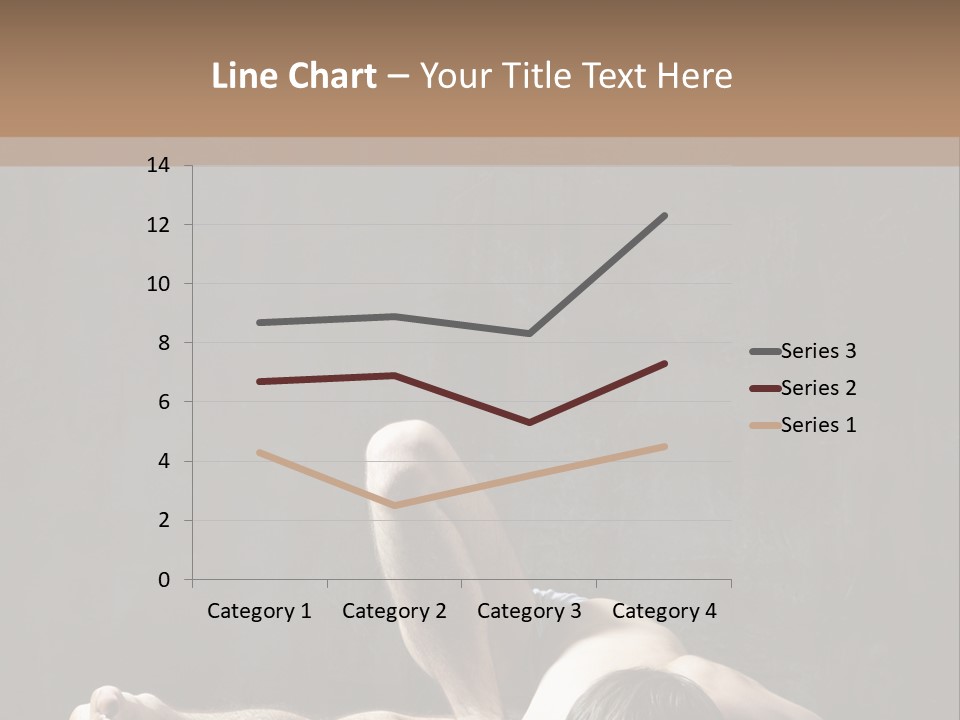 Stretching Practicing Man PowerPoint Template