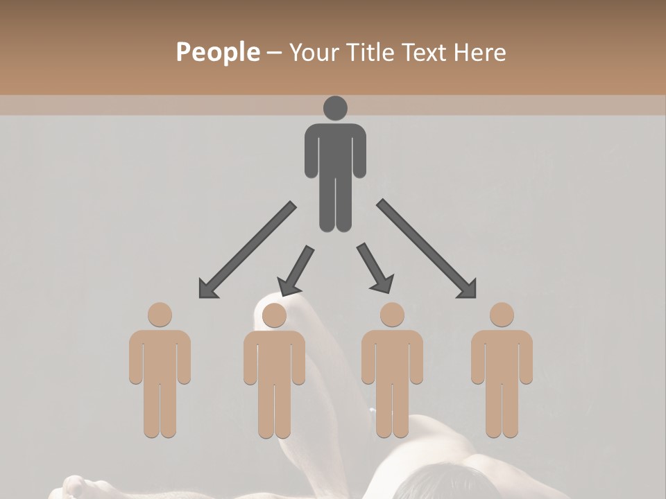 Stretching Practicing Man PowerPoint Template