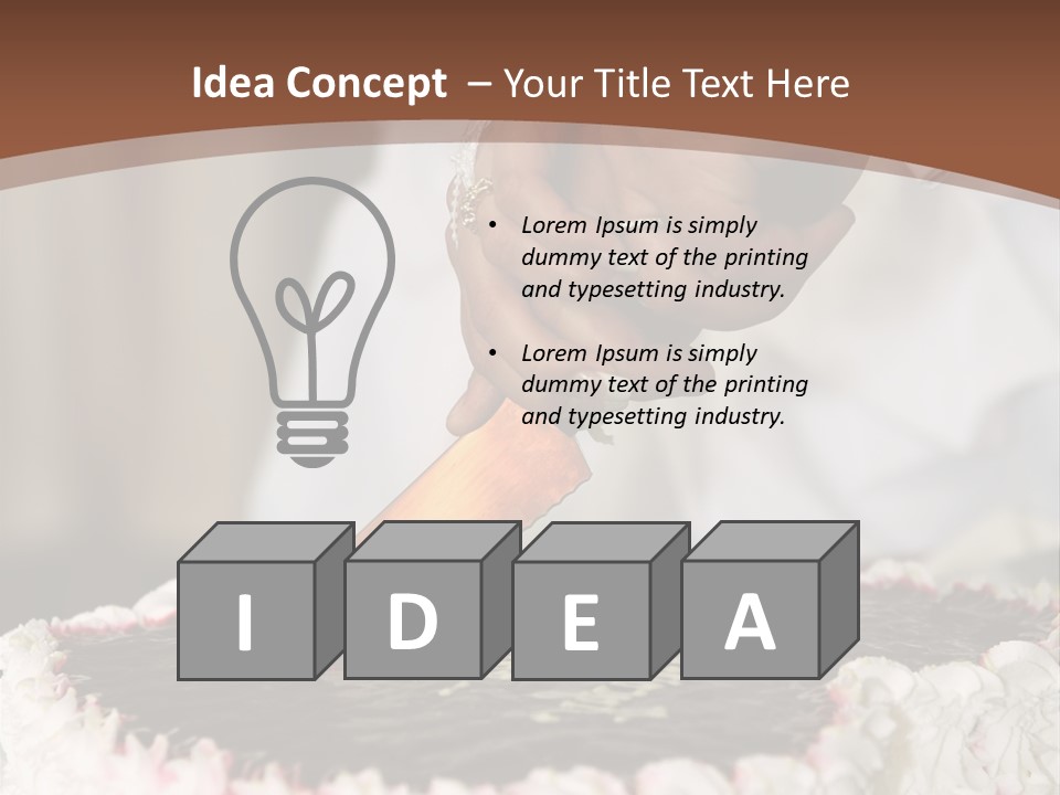 Circle Pie Human PowerPoint Template