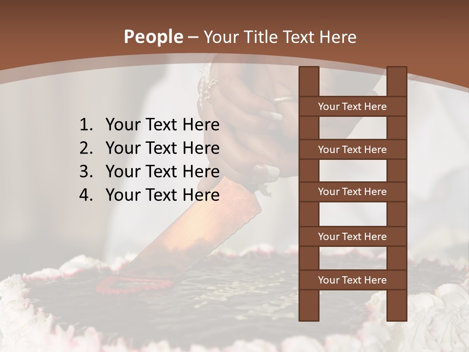 Circle Pie Human PowerPoint Template