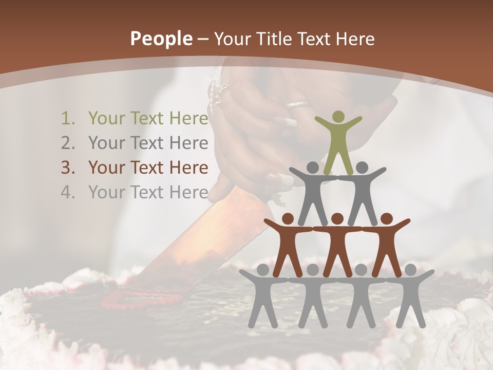 Circle Pie Human PowerPoint Template