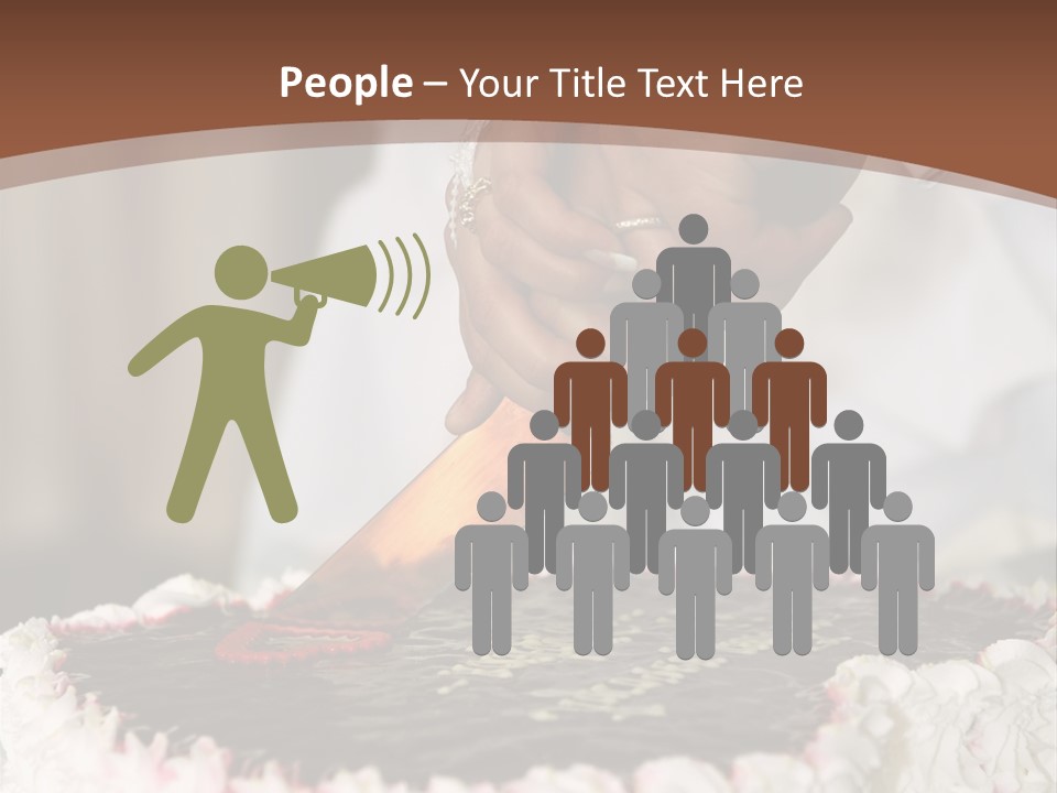 Circle Pie Human PowerPoint Template