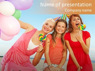 Lifestyle Positive Fun PowerPoint Template