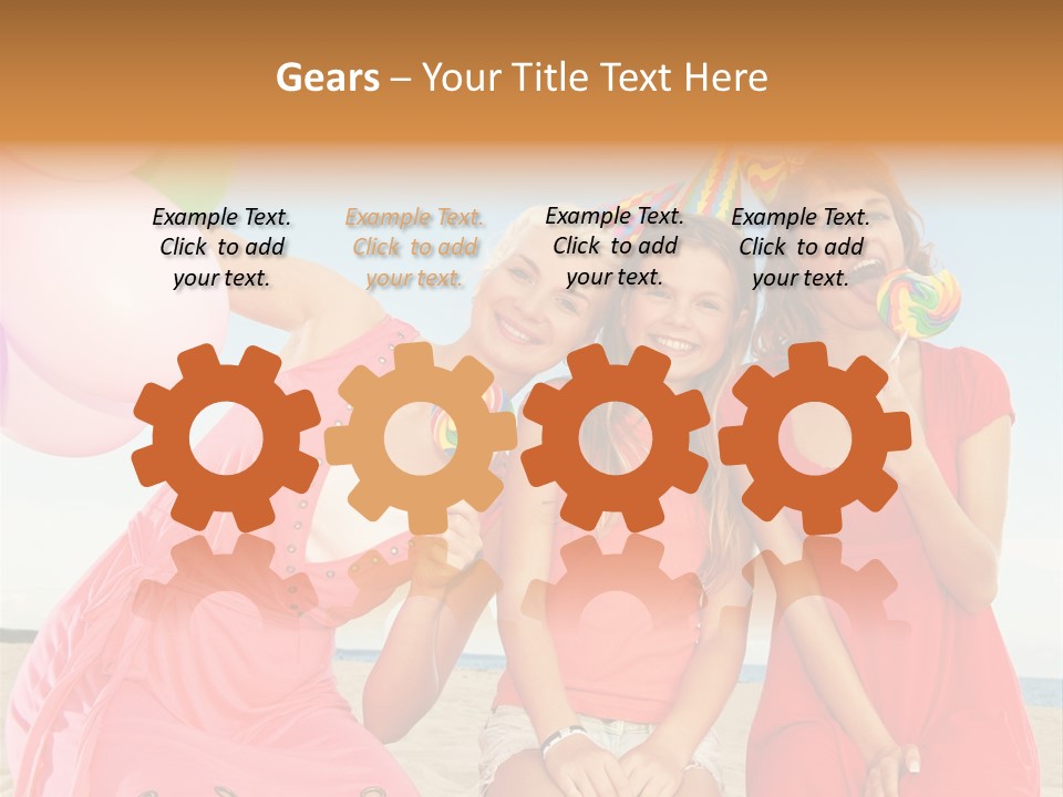 Lifestyle Positive Fun PowerPoint Template