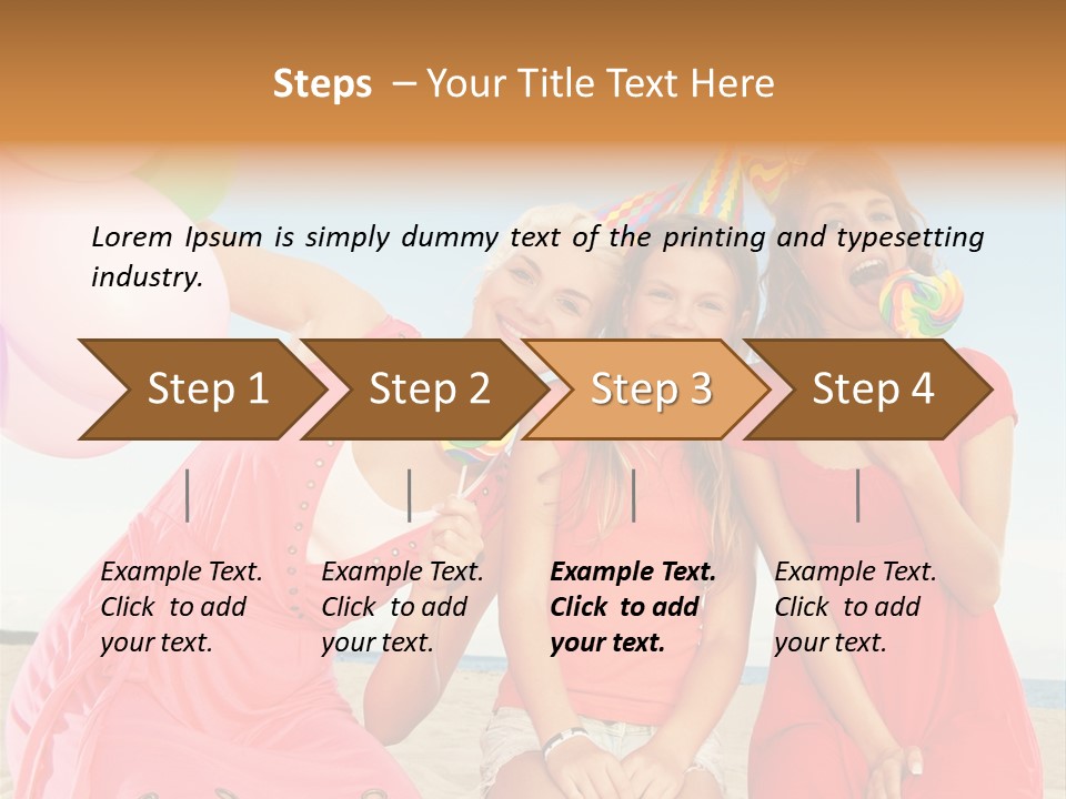 Lifestyle Positive Fun PowerPoint Template