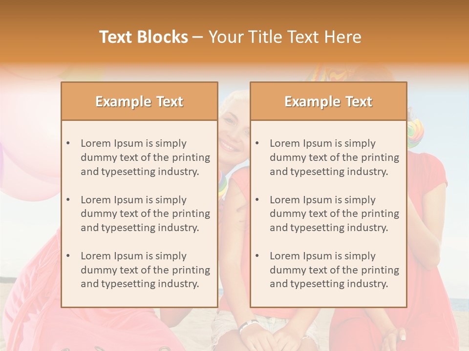 Lifestyle Positive Fun PowerPoint Template