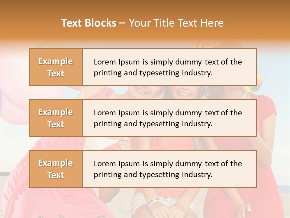 Lifestyle Positive Fun PowerPoint Template