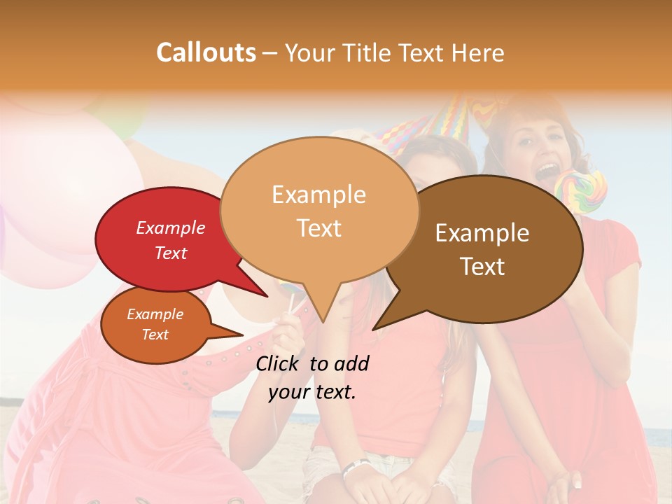 Lifestyle Positive Fun PowerPoint Template