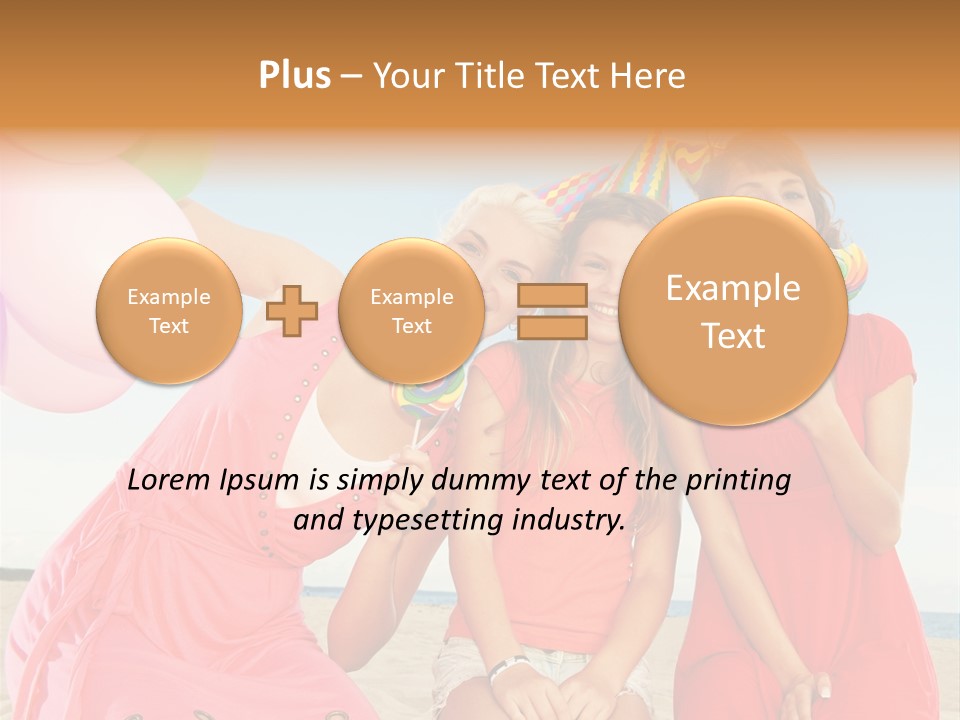 Lifestyle Positive Fun PowerPoint Template