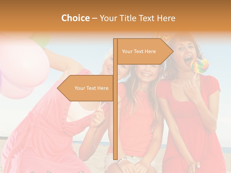 Lifestyle Positive Fun PowerPoint Template