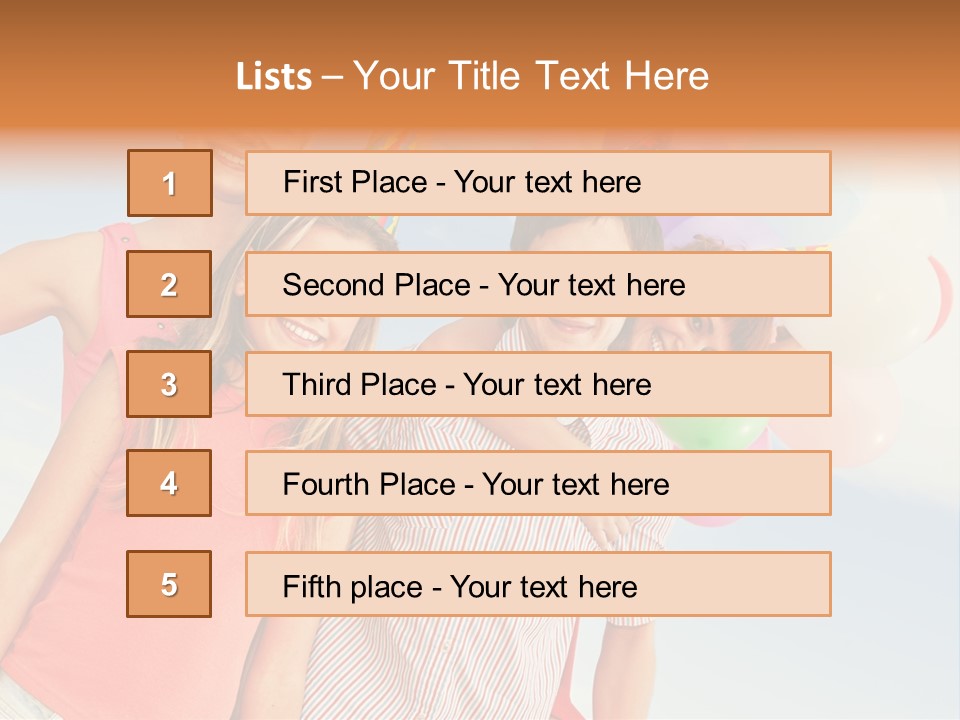 Leisure Joy Day PowerPoint Template