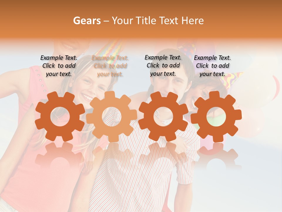 Leisure Joy Day PowerPoint Template