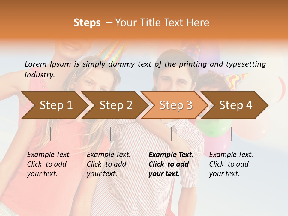 Leisure Joy Day PowerPoint Template
