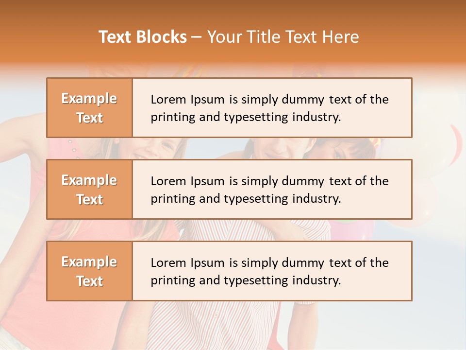 Leisure Joy Day PowerPoint Template