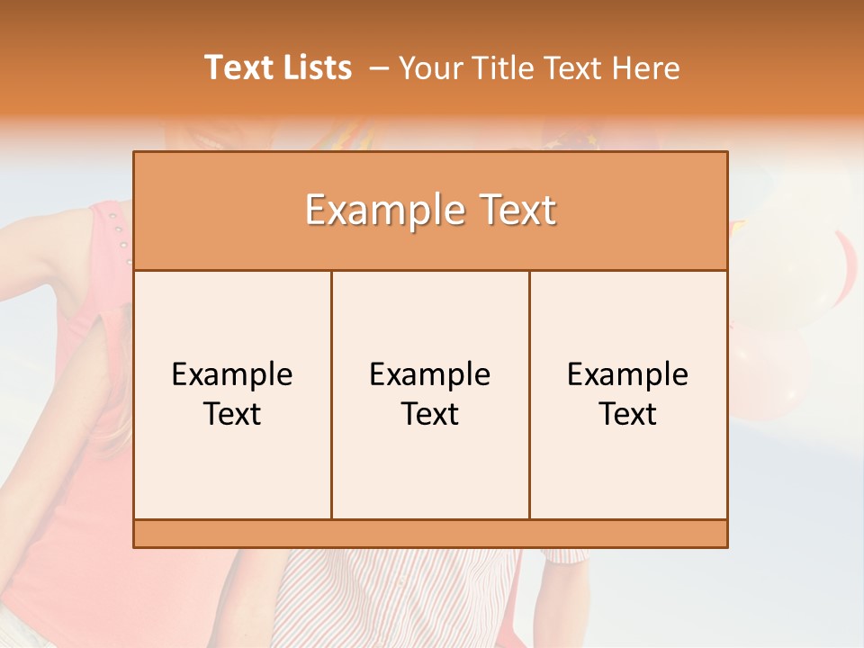Leisure Joy Day PowerPoint Template