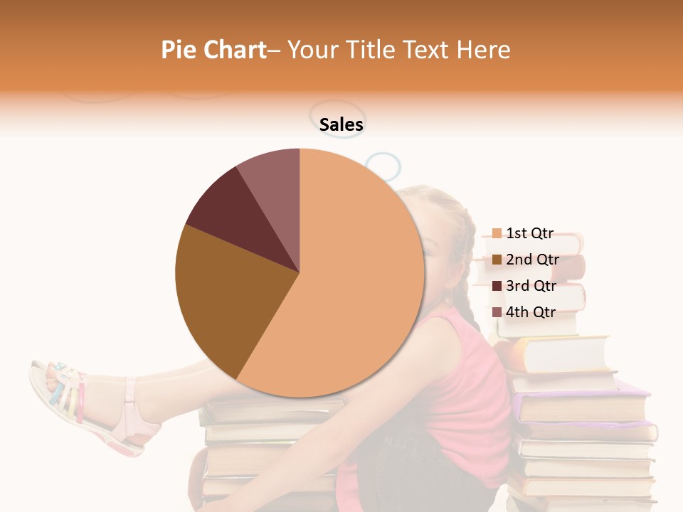 Kid Knowledge Face PowerPoint Template