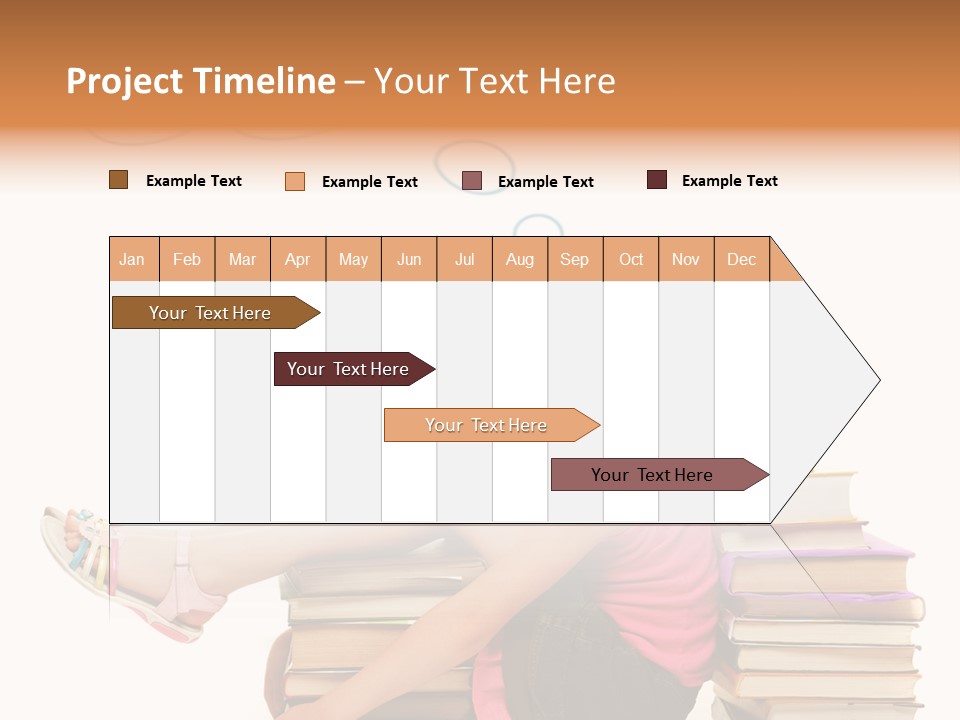 Kid Knowledge Face PowerPoint Template