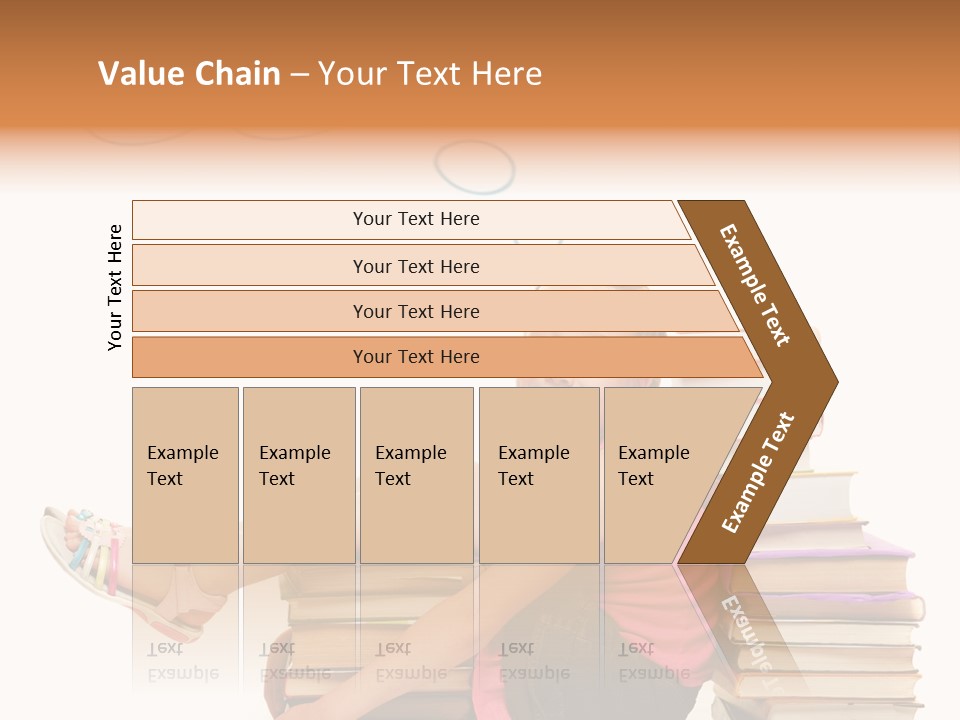 Kid Knowledge Face PowerPoint Template