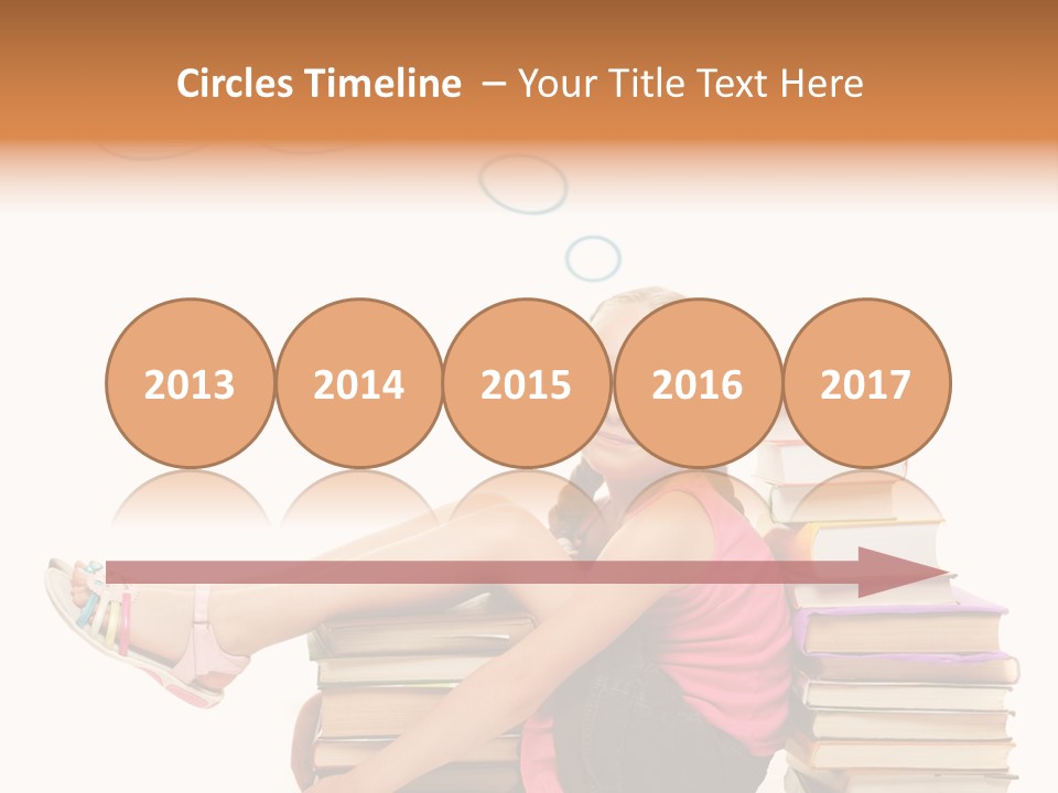 Kid Knowledge Face PowerPoint Template