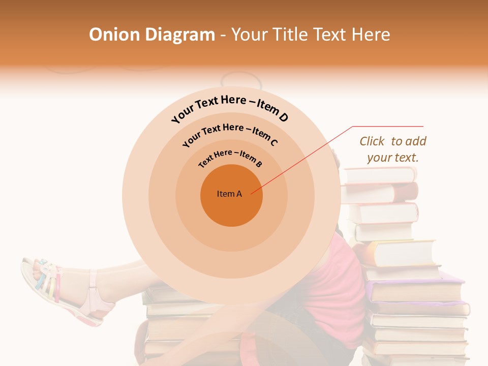 Kid Knowledge Face PowerPoint Template