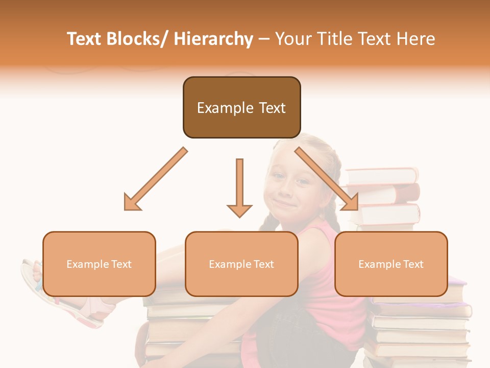 Kid Knowledge Face PowerPoint Template
