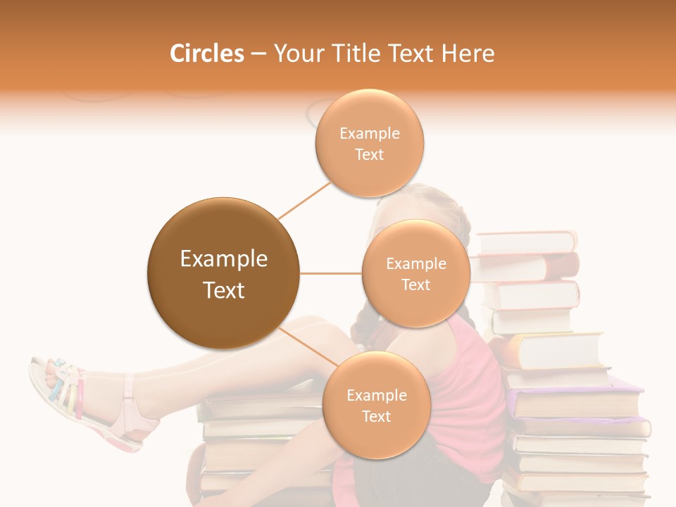 Kid Knowledge Face PowerPoint Template