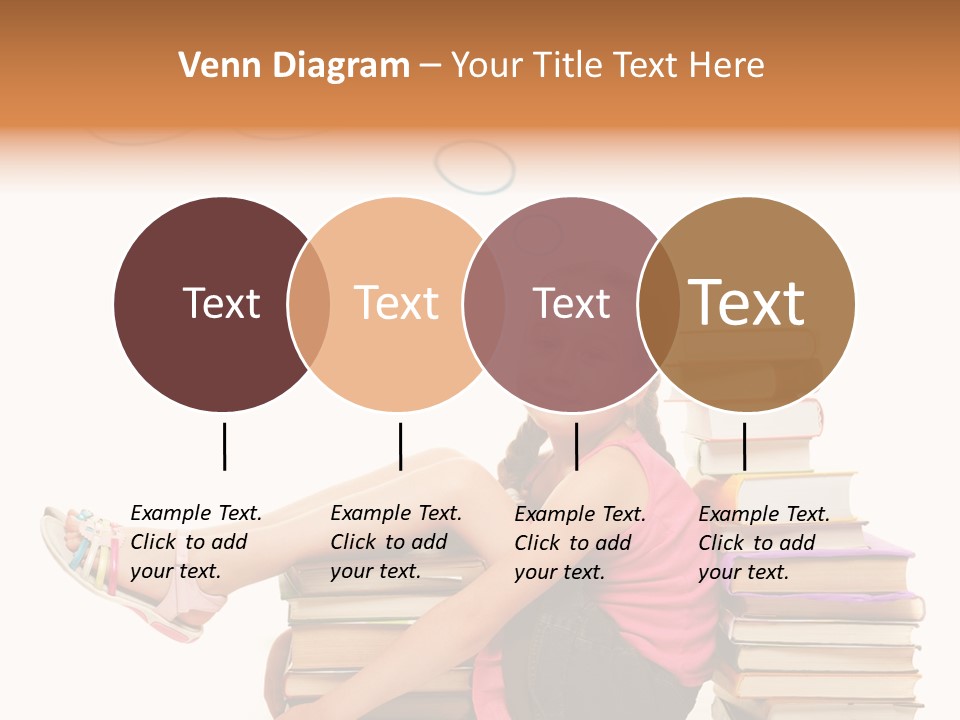 Kid Knowledge Face PowerPoint Template