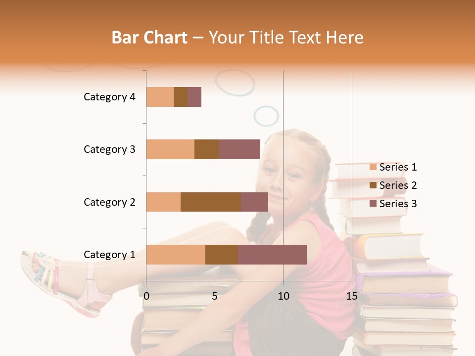 Kid Knowledge Face PowerPoint Template