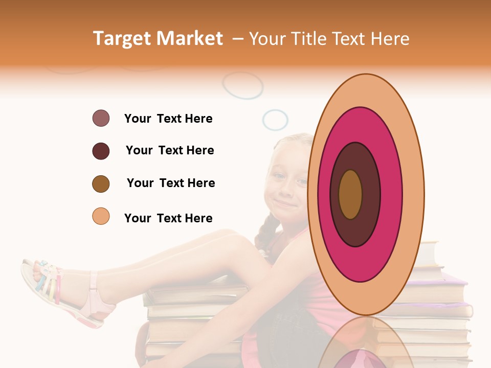 Kid Knowledge Face PowerPoint Template