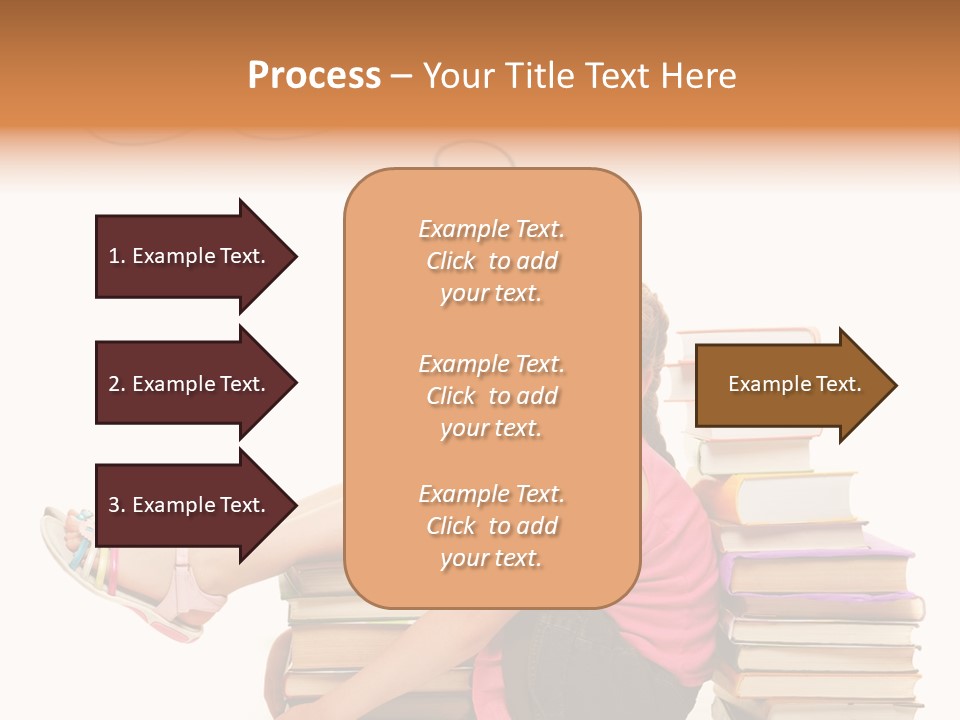 Kid Knowledge Face PowerPoint Template