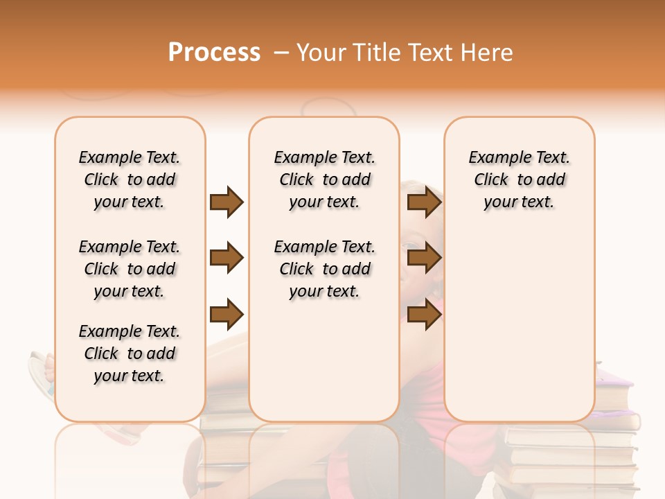 Kid Knowledge Face PowerPoint Template
