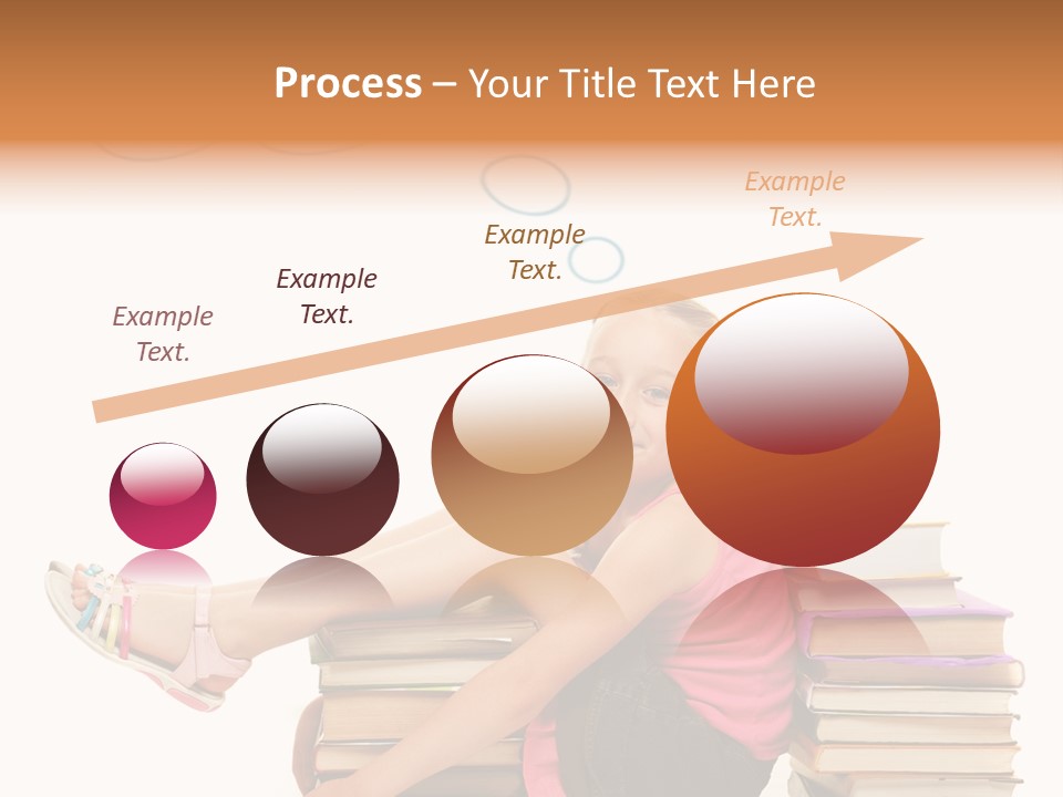 Kid Knowledge Face PowerPoint Template