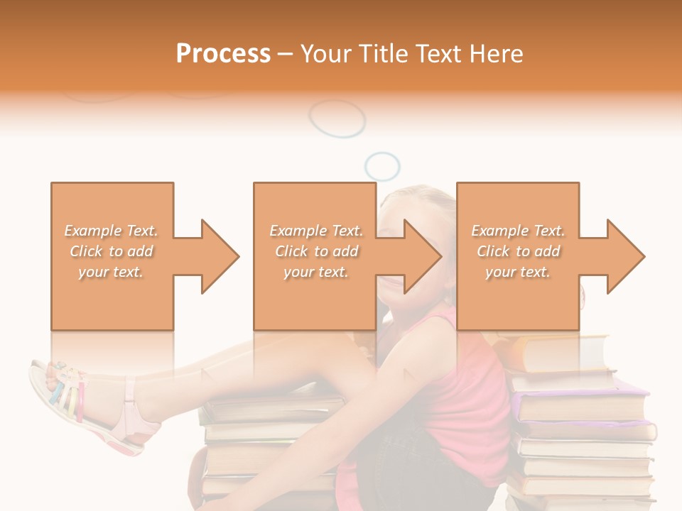 Kid Knowledge Face PowerPoint Template