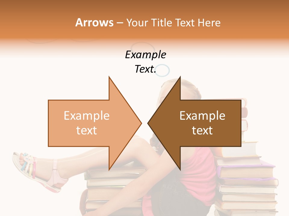 Kid Knowledge Face PowerPoint Template