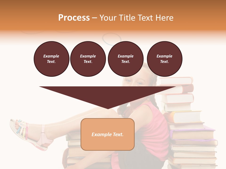 Kid Knowledge Face PowerPoint Template