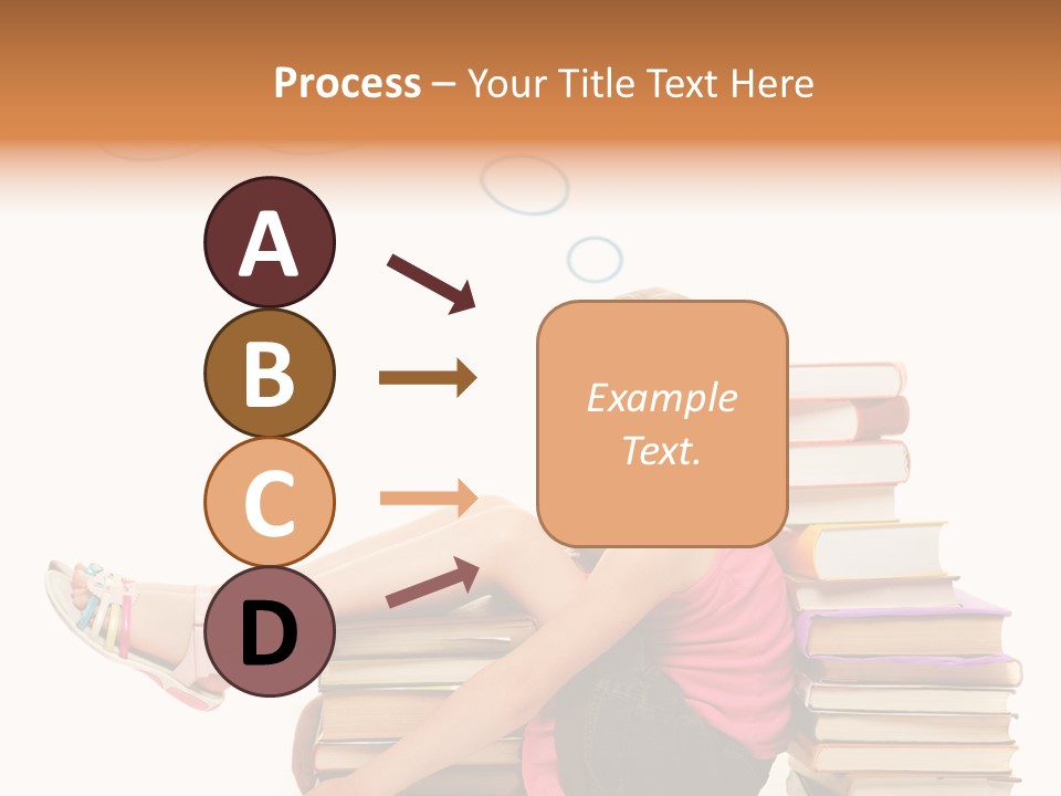Kid Knowledge Face PowerPoint Template