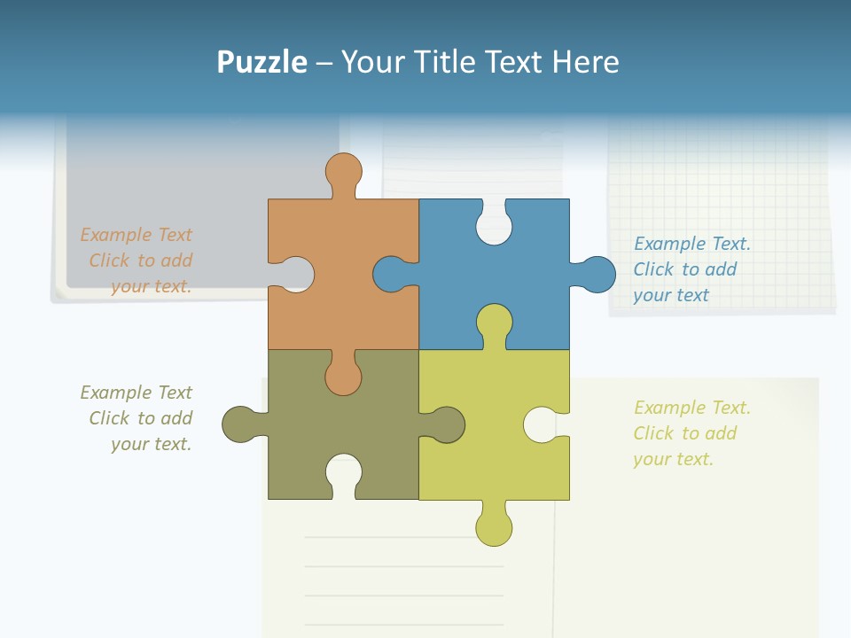 Object Sticky Memories PowerPoint Template