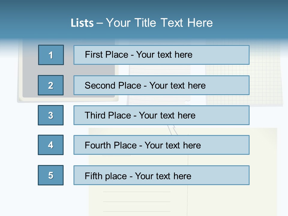Object Sticky Memories PowerPoint Template