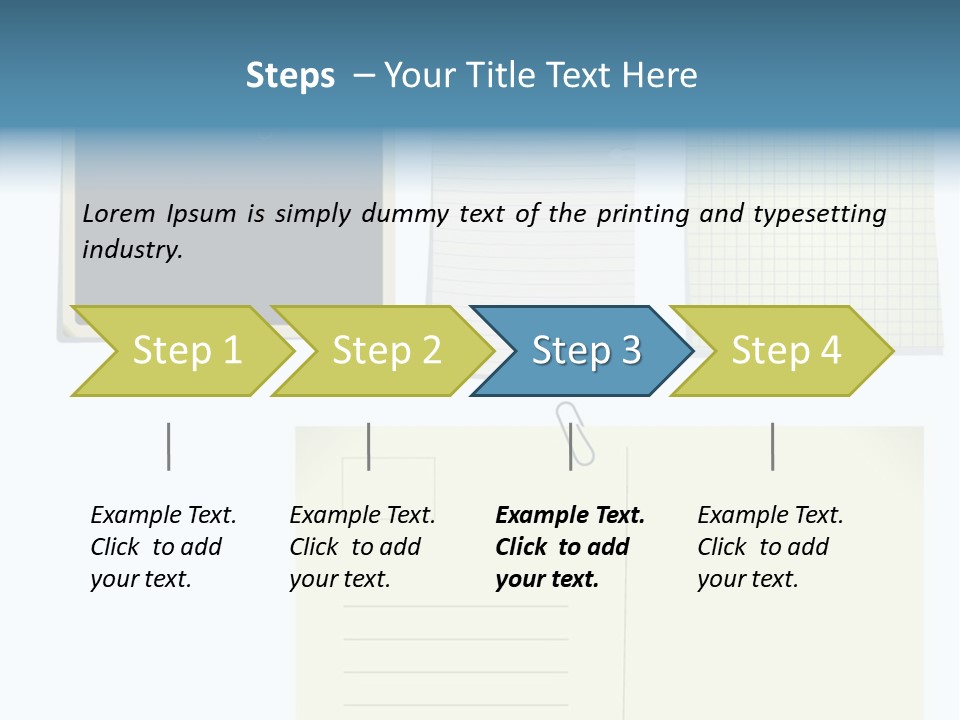 Object Sticky Memories PowerPoint Template