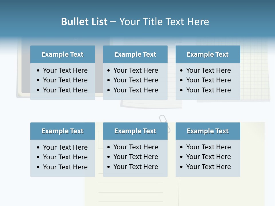 Object Sticky Memories PowerPoint Template