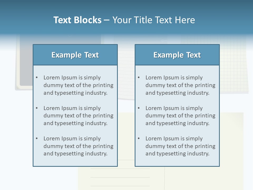 Object Sticky Memories PowerPoint Template
