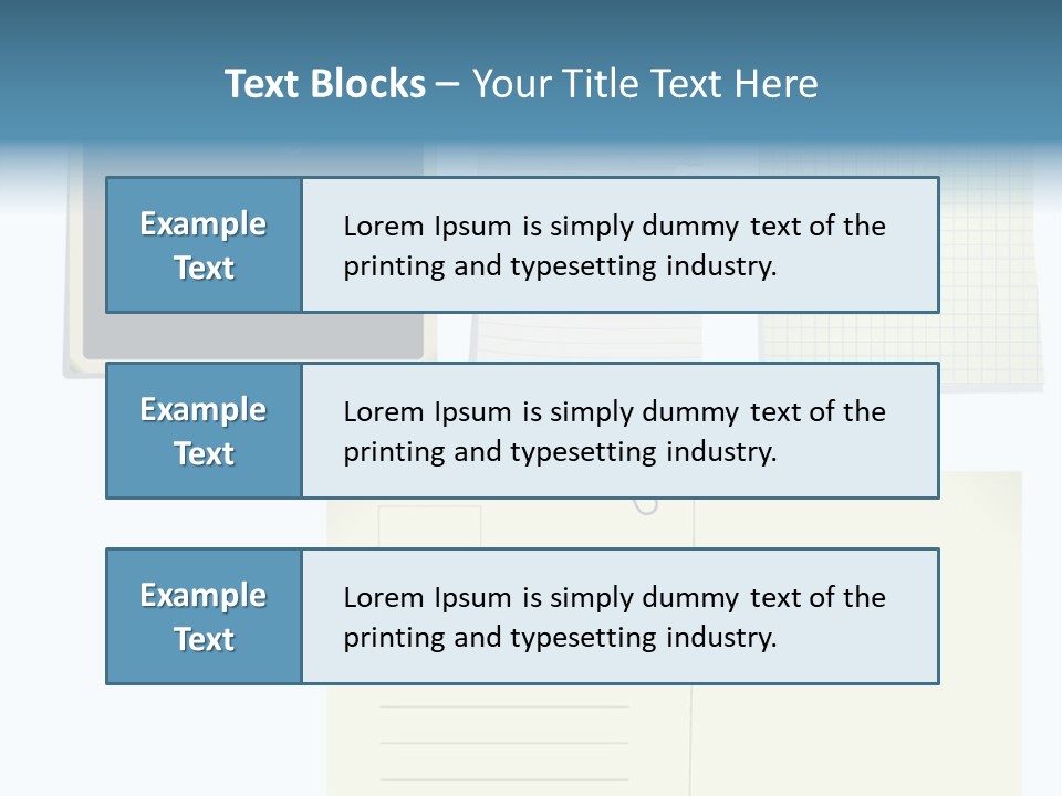 Object Sticky Memories PowerPoint Template